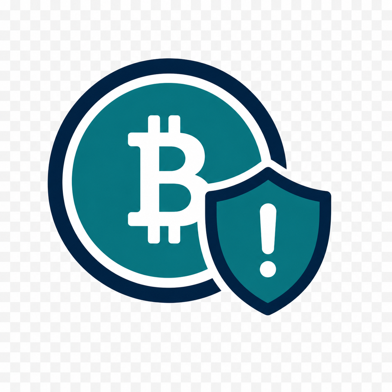 Crypto fraud alerts icon