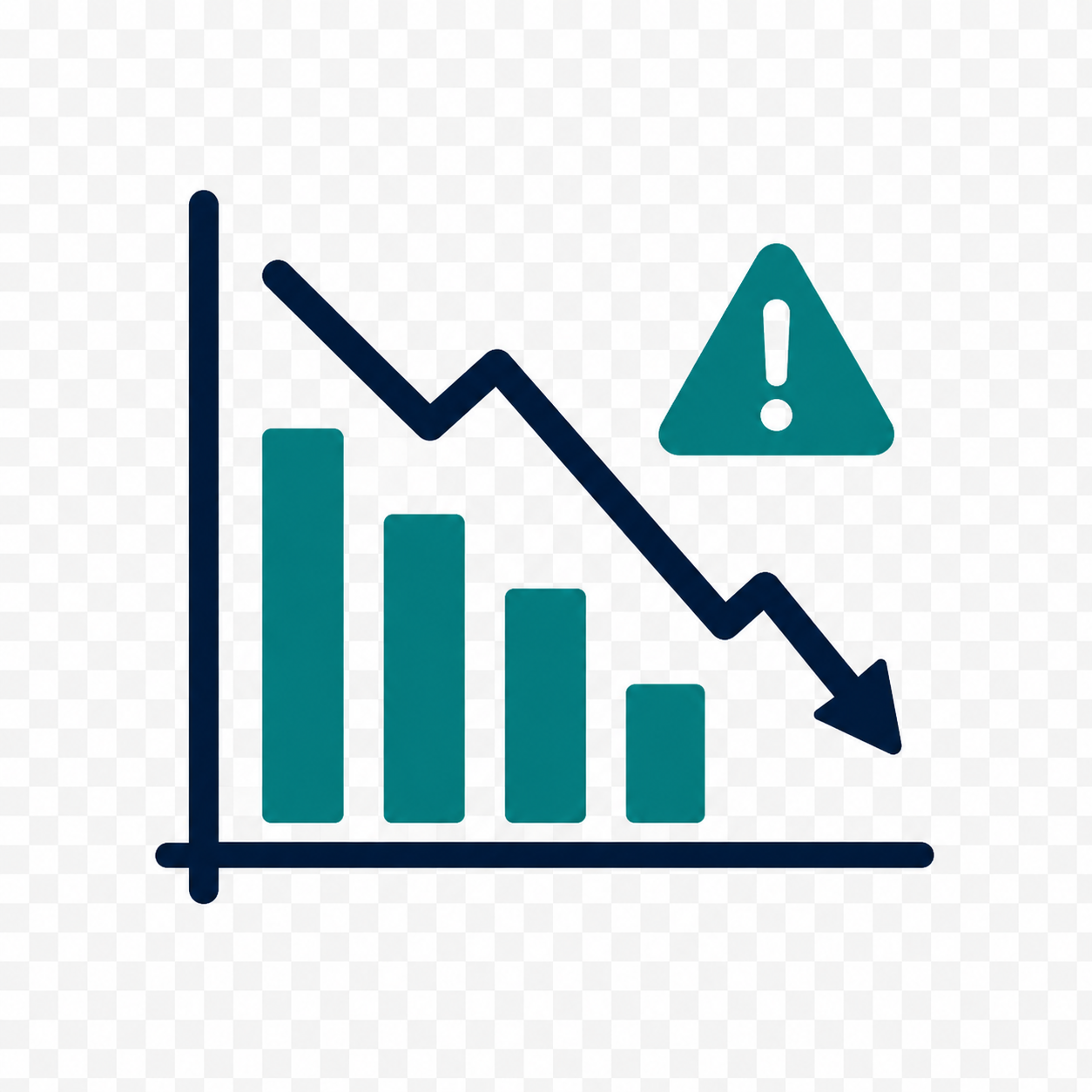 Market risk icon